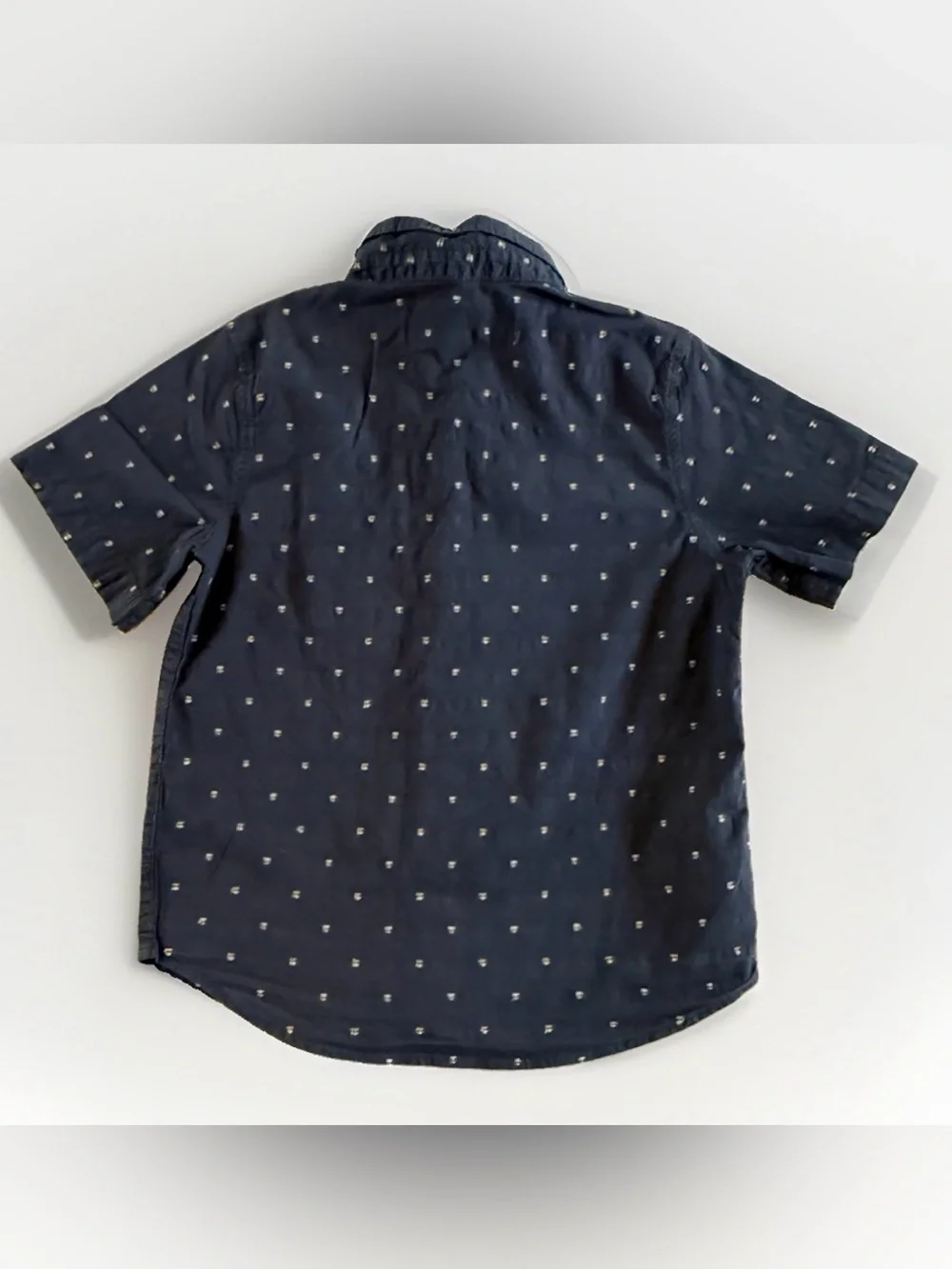Old Navy Boys 5/5T Button Down Shirt Lot of 3 Short Sleeve Patterned